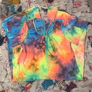 Tie dye jumpsuit